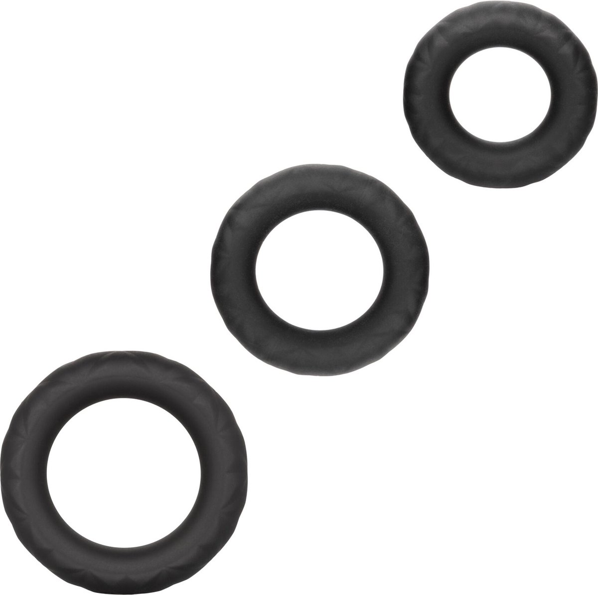 Goedkoopste CalExotics - Link Up Ultra Soft Supreme Set - Rings Zwart