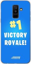 6F hoesje - geschikt voor Samsung Galaxy A6 Plus (2018) - Transparant TPU Case - Battle Royale - Victory Royale #ffffff