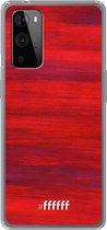 6F hoesje - geschikt voor OnePlus 9 Pro -  Transparant TPU Case - Scarlet Canvas #ffffff