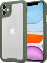 Shieldcase geschikt voor Apple iPhone 12 Mini - 5.4 inch full protection case - groen