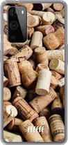 6F hoesje - geschikt voor OnePlus 9 Pro -  Transparant TPU Case - Corks #ffffff