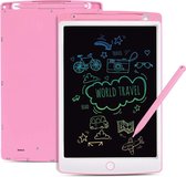 Tablette à dessin pour enfants - Rose - 10 "LCD Planche à dessin pour enfants - Écran multicolore - Jouets éducatifs - Tablette pour enfants