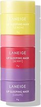 Laneige Lip Sleeping Mask Holiday Exclusive 8g x 3 scents- Korean Skincare - Valentijn cadeautje vrouw