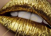 DP Diamond Painting Golden Lips 70 x 50 cm