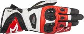 Alpinestars Supertech Black White Motorcycle Gloves XL