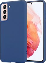 Shieldcase Samsung Galaxy S21 silicone case - blauw