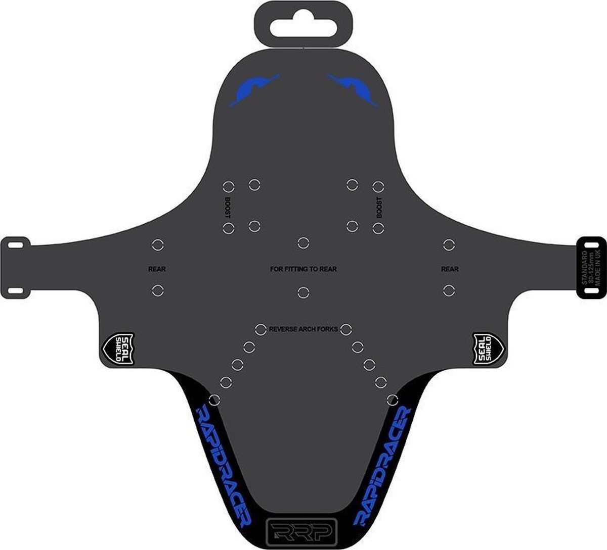 Rapidracerproducts Spatbord Enduroguard 80-120 Mm Blauw