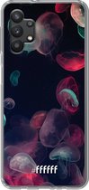 6F hoesje - geschikt voor Samsung Galaxy A32 5G -  Transparant TPU Case - Jellyfish Bloom #ffffff