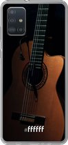 6F hoesje - geschikt voor Samsung Galaxy A52 - Transparant TPU Case - Guitar #ffffff