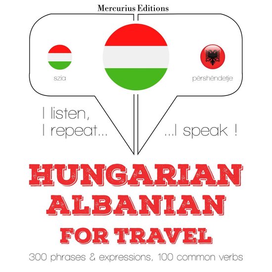 Magyar - albán: utazáshoz - cover
