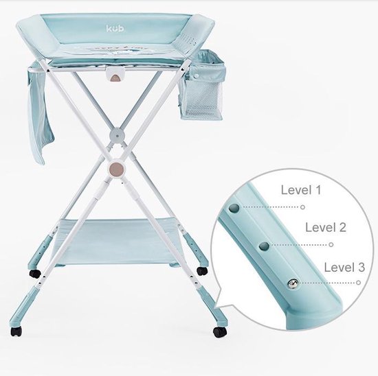 Opvouwbare Baby Luiertafel - Commode - Inklapbare Commode - Baby | bol.com
