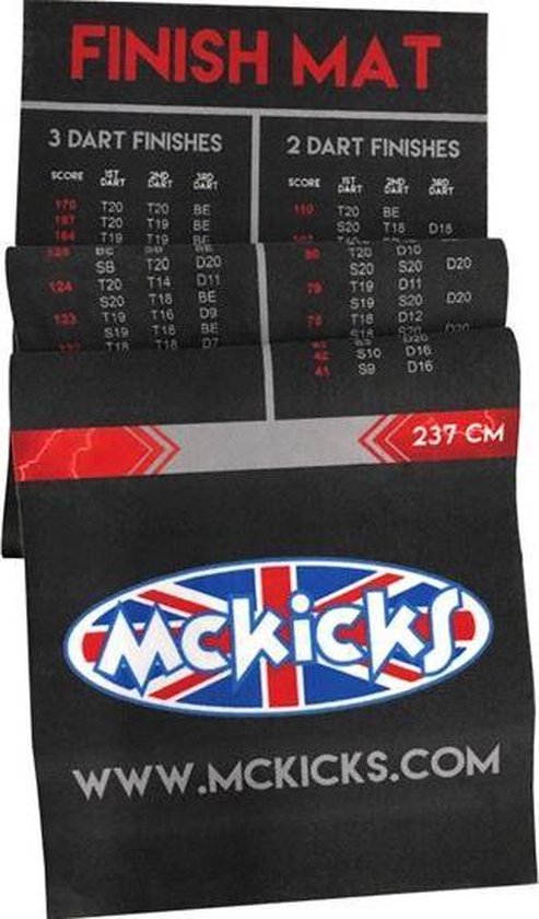 Afbeelding van het spel Mckicks dartmat 60x300cm