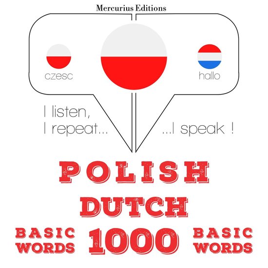 Polski - holenderski: 1000 podstawowych słów - cover