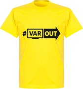 VARout T-Shirt - Geel/ Zwart - M