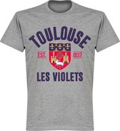 Toulouse FC Established T-Shirt - Grijs - 4XL