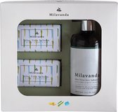 Milavanda Aleppo Zeep -Natuurlijke Zeep - Olijfzeep - Badzeep Gift Set - Douche Zeep - Aloe Vera