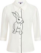Banned Bunny Hop 40's Blouse Wit