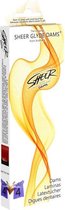 Sheer Glyder® Condooms Zoete Banenen Smaak 4 Stuks
