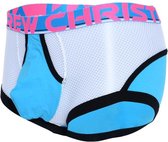 Andrew Christian Almost Naked Retro Net Boxer Blauw - MAAT L - Heren Ondergoed - Boxershort voor Man - Mannen Boxershort