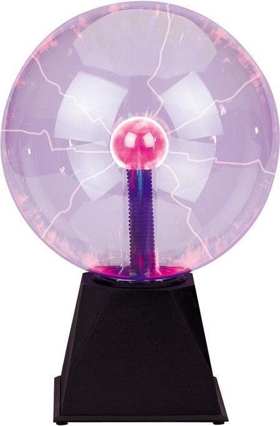 Plasma bol - BeamZ MAX plasmabol 20cm - Magische krasvaste plasma bal met  bliksems -... | bol.com