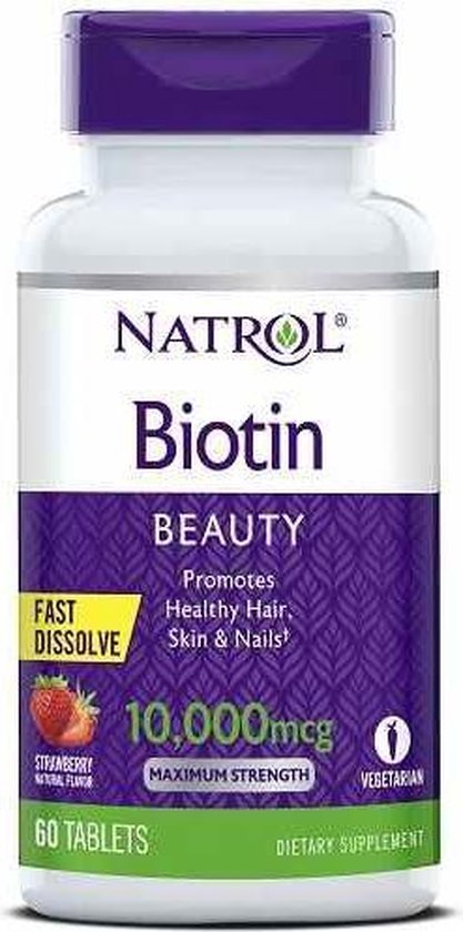 biotine 10000mcg fast disolve 60tabl