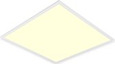 LED Paneel - Aigi Clena - Dimbaar - 60x60 Warm Wit 3000K - 40W Inbouw Vierkant - Mat Wit - Flikkervrij - BES LED