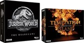Spellenset - 2 stuks - Jurassic World the boardgame & Temptation Island