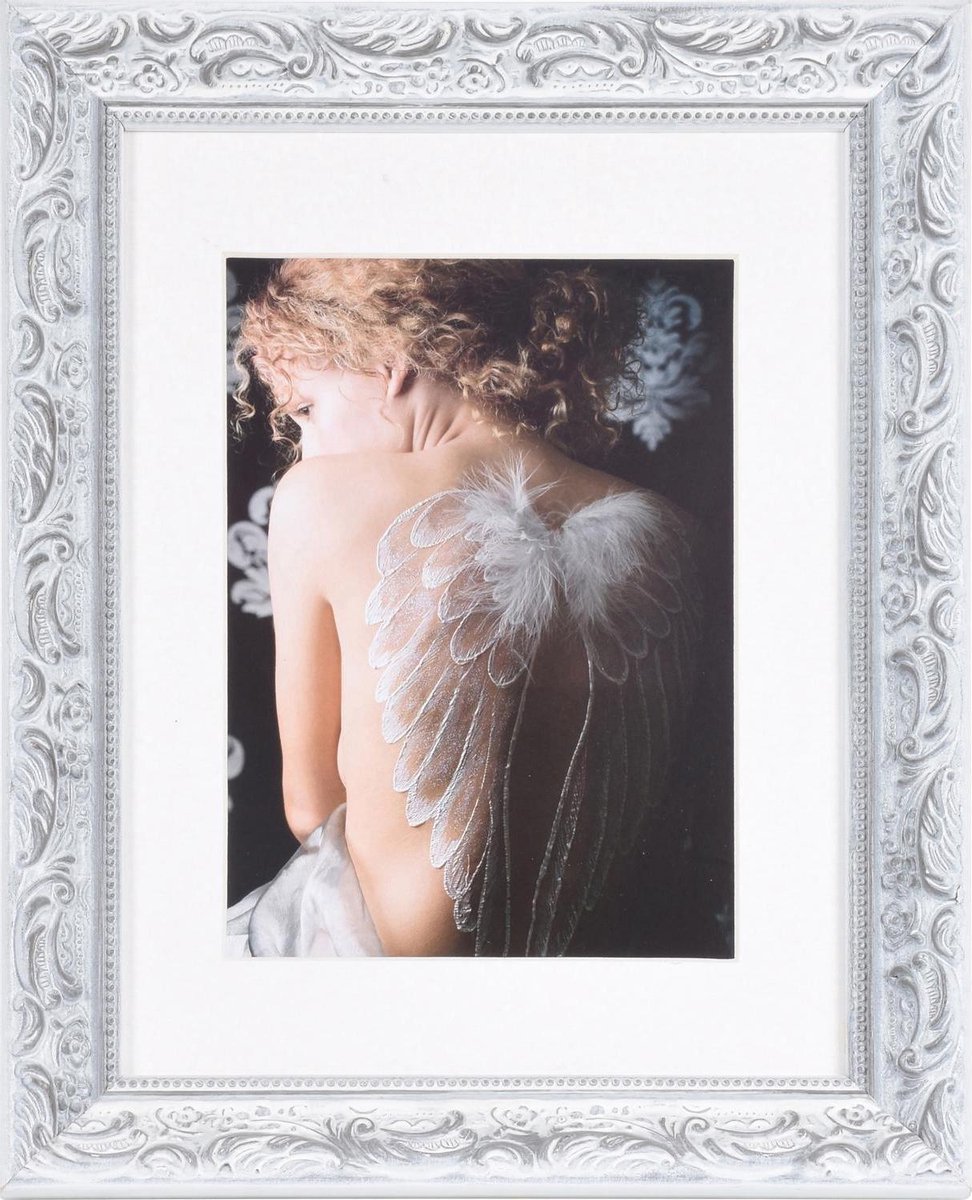 Henzo Fotolijst - Henzo - Chic Baroque - Fotomaat 18x24 cm - Wit