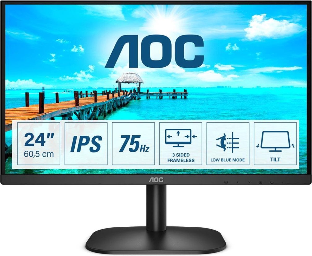 Monitor AOC 24B2XD IPS 23.8