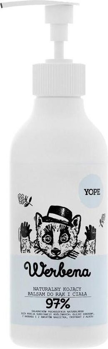 Yope - Natural Soothing Balm For Hands And Body Verbena 300Ml