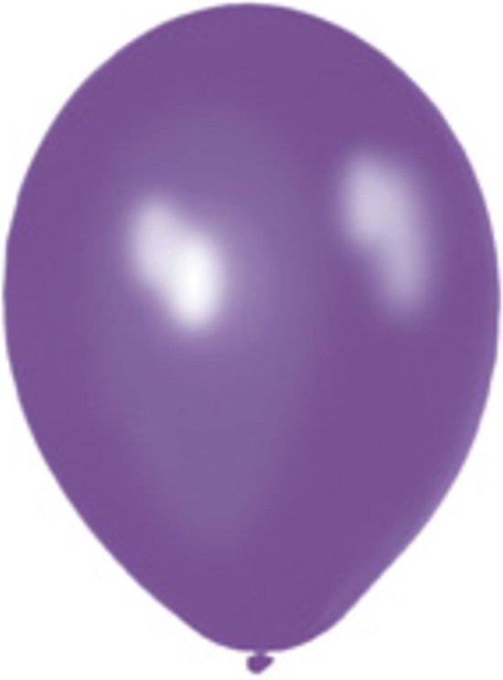 Folienballon Figur 8 Matt Lila XL 86cm leer