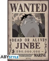ABYstyle One Piece Wanted Jinbe  Poster - 35x52cm