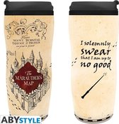 ABYstyle Harry Potter Marauder Map To Go Koffiebeker - 355 ml - Kunststof