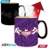 DC COMICS - Batman vs Joker - Beker Heat Change 460 ml