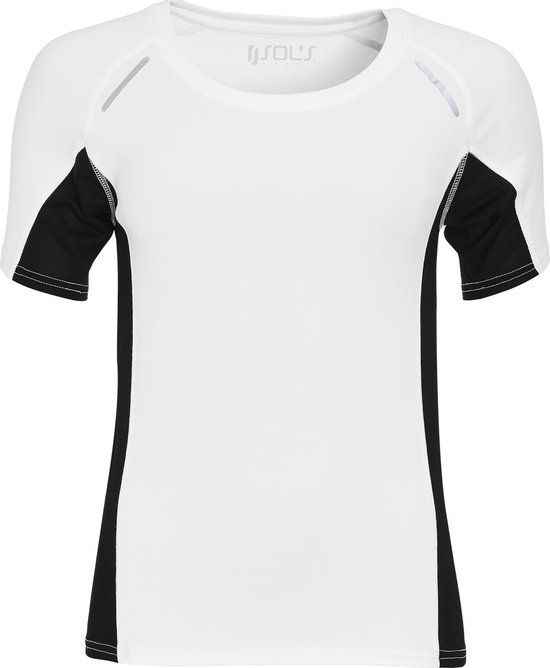 SOLs Vrouwen/dames Sydney Running T-Shirt (Wit)