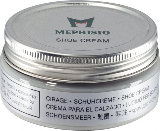 Schoencreme - Mephisto schoenpoets voor glad leer - 100ml - 398 midden bruin