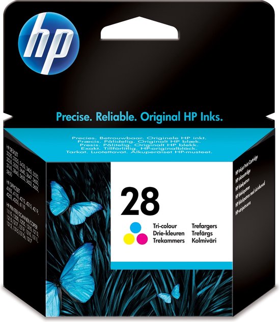 HP 28 cartouche d'encre 1 pièce(s) Original Rendement standard Cyan,  Magenta, Jaune | bol.com