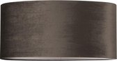 Lampenkap ovaal velvet velours taupe (r-000SP36149)