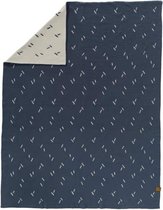 Fresk fijn gebreide deken Diagonals