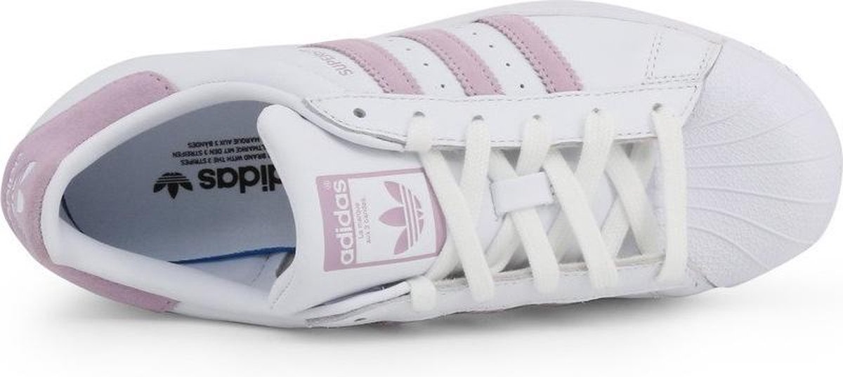 Trots verwijderen iets adidas - Superstar Foundation - Witte Sneakers - 46 - Wit | bol.com