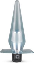 Bundle - You2Toys - Blauwe Vibrerende Buttplug met glijmiddel