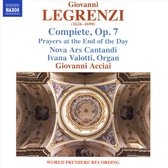 Ivana Valotti - Nova Ars Cantandi - Giovanni Accia - Compiete, Op. 7 - Prayers At The End Of The Day (CD)