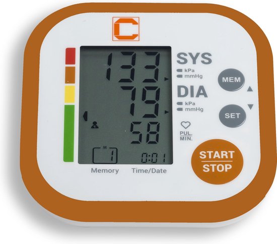 Intuïtie cafe Kosciuszko Cresta Care BPM630S Bovenarm digitale bloeddrukmeter | Onregelmatige  hartslag... | bol.com