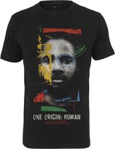 Urban Classics Heren Tshirt -S- One Origin Human Zwart