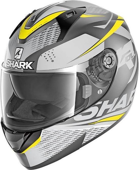 Shark Ridill 1.2 Stratom - Mat Antraciet / Geel | bol.com