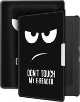 iMoshion Ereader Cover / Hoesje Geschikt voor Kobo Aura H2O - iMoshion Design Bookcase e-reader - / Don't touch