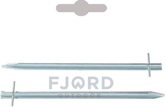 Campking en T acier 50 cm 50 pcs