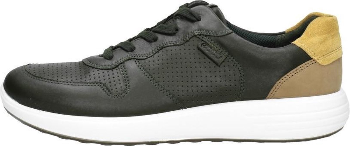Ecco Soft 7 Runner sneakers groen - Maat 45 | bol.com