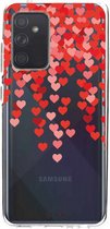 Casetastic Samsung Galaxy A52 (2021) 5G / Galaxy A52 (2021) 4G Hoesje - Softcover Hoesje met Design - Catch My Heart Print