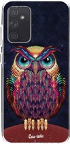 Casetastic Samsung Galaxy A72 (2021) 5G / Galaxy A72 (2021) 4G Hoesje - Softcover Hoesje met Design - Owl 2 Print